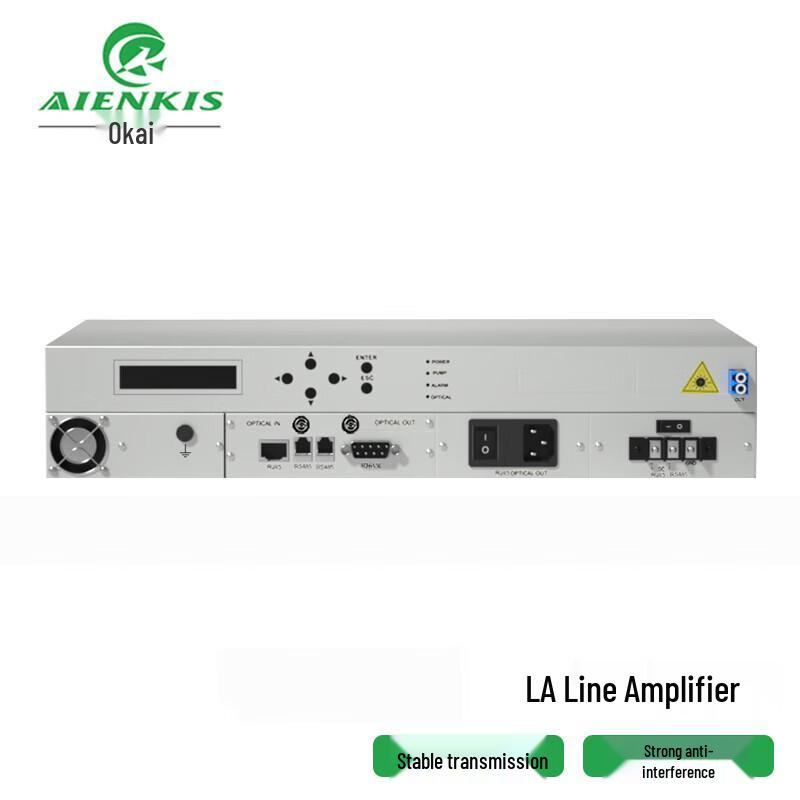 AIENKIS AK-EDFA-LA 1550nm EDFA Fiber Optic Amplifier
AIENKIS AK-EDFA-LA 1550nm EDFA Fiber Optic Amplifier