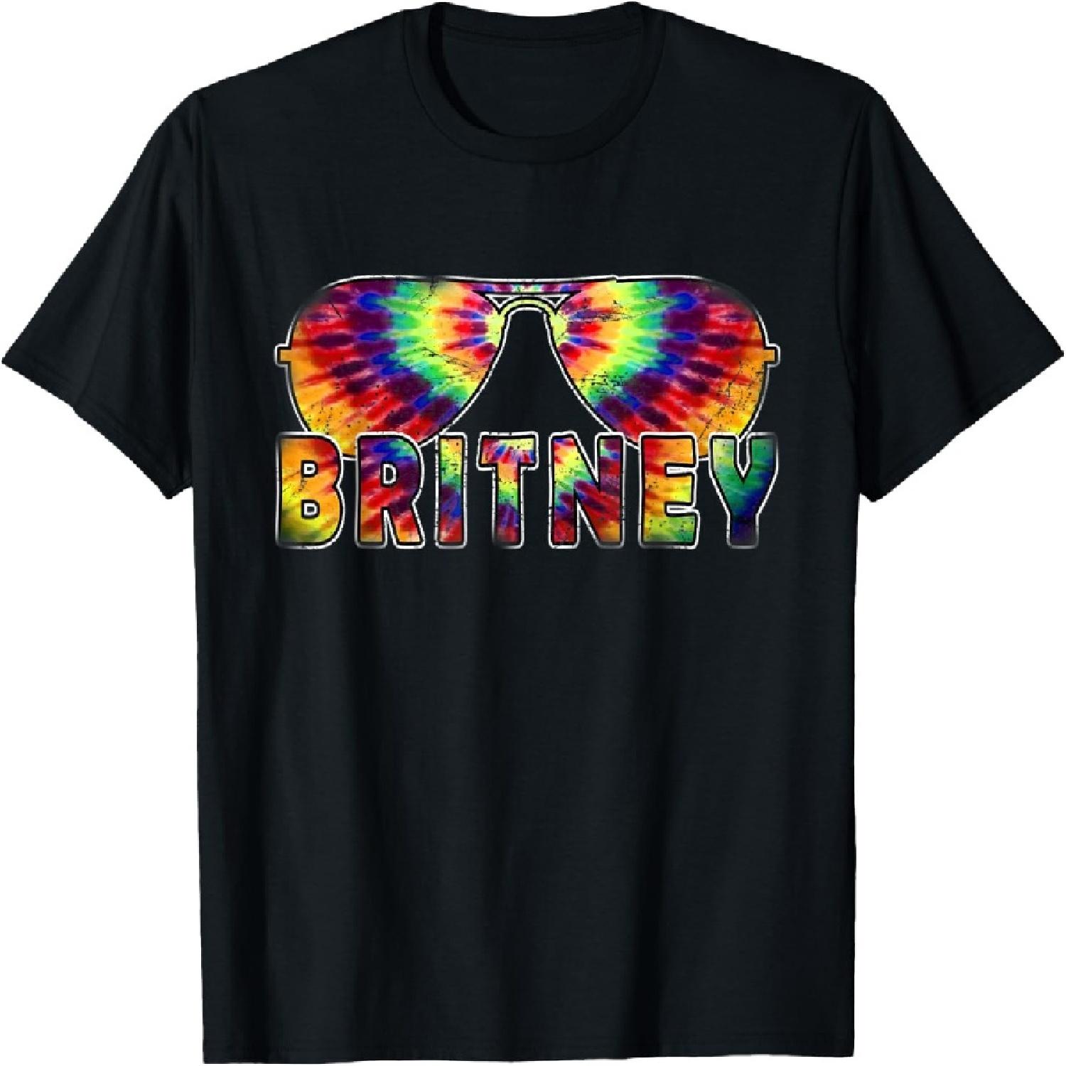 Britney Tie Dye Sunglasses Vintage Graphic Fun Pop Culture T-Shirt S
Britney Tie Dye Sunglasses Vintage Graphic Fun Pop Culture T-Shirt S