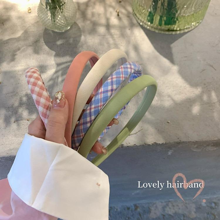 Dream-Seeking Girl Plaid Solid Color Hairband: Versatile 2023 Celebrity Style Headband for Women
Dream-Seeking Girl Plaid Solid Color Hairband: Versatile 2023 Celebrity Style Headband for Women