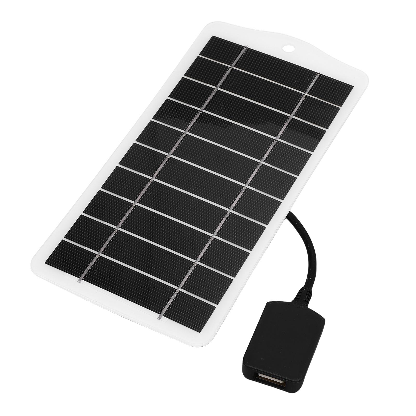 5W Monocrystalline Solar Panel USB Solar Charger Solar Phone Charger for Outdoor Camping Travel Black White белый
5W Monocrystalline Solar Panel USB Solar Charger Solar Phone Charger for Outdoor Camping Travel Black White белый