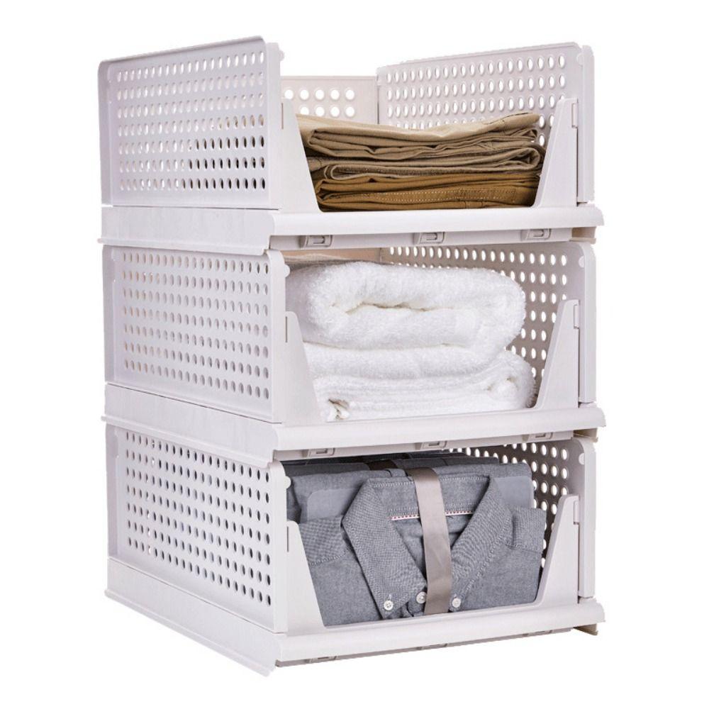 Stackable Drawer Storage Container Foldable Wardrobe Organizer Plastic Storage Basket Bedroom Small
Stackable Drawer Storage Container Foldable Wardrobe Organizer Plastic Storage Basket Bedroom Small