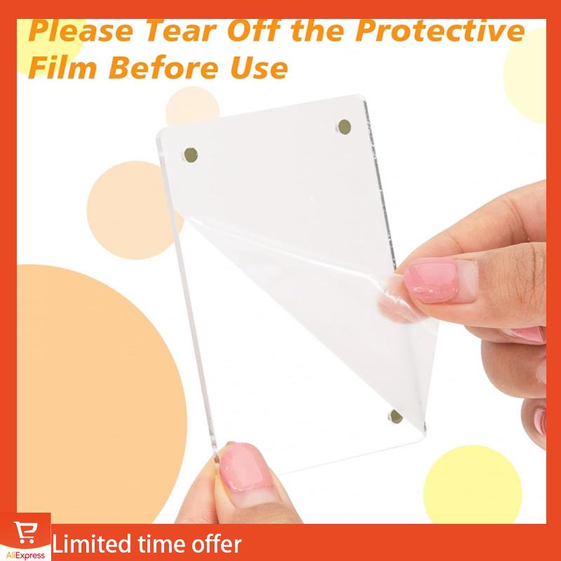 Fresh 12 Pcs Acrylic Refrigerator Magnet Picture Frame Picture Holder Clear Photo Display Film Photos,2.36 X 3.54 Inches Durable прозрачный
Fresh 12 Pcs Acrylic Refrigerator Magnet Picture Frame Picture Holder Clear Photo Display Film Photos,2.36 X 3.54 Inches Durable прозрачный