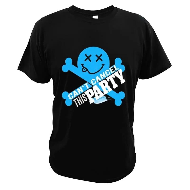 Футболка Defcon This Party Can t Cancel, модная футболка DC Party 2021, повседневная футболка премиум-класса из 100% хлопка, размер ЕС
Футболка Defcon This Party Can t Cancel, модная футболка DC Party 2021, повседневная футболка премиум-класса из 100% хлопка, размер ЕС
