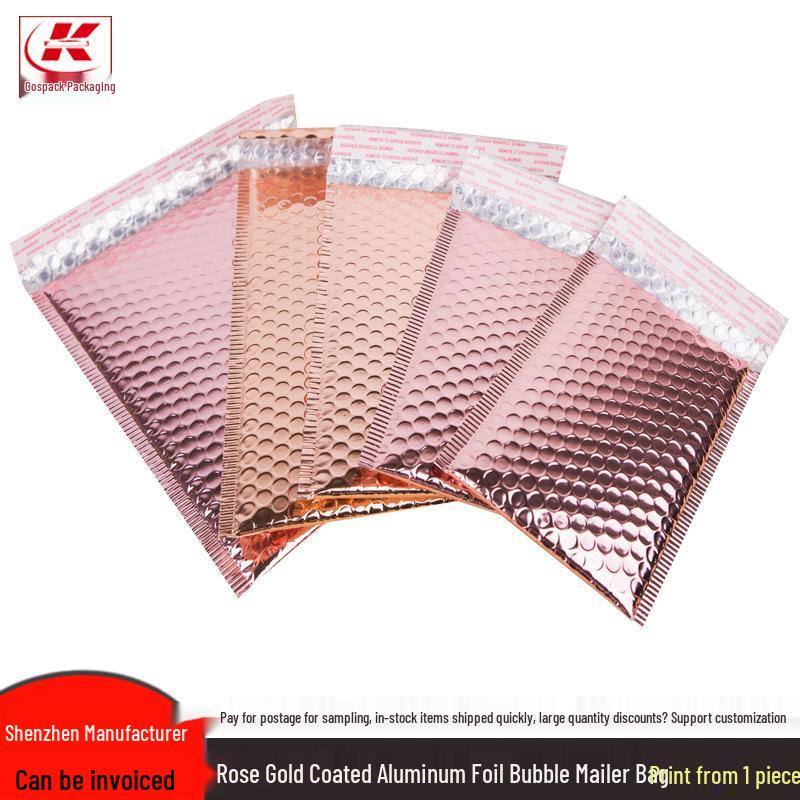 Rose Gold Bubble Envelope: Shockproof Air Bubble Packaging for Clothing, Jewelry, and Phone Cases Rose Gold 150x130+40 розового золота
Rose Gold Bubble Envelope: Shockproof Air Bubble Packaging for Clothing, Jewelry, and Phone Cases Rose Gold 150x130+40 розового золота