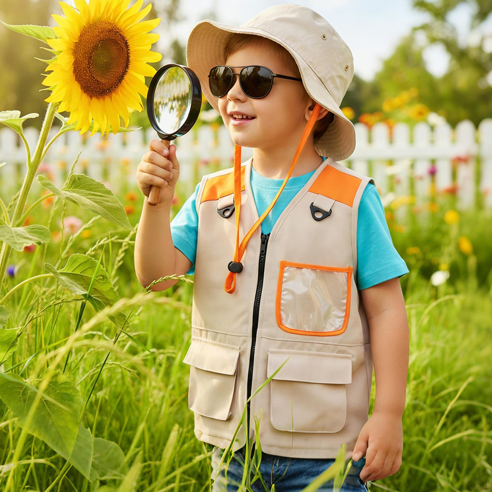 Camping Costume Set, Vest for Role-Playing, Fishing And Outdoor Adventure Girls оранжевый
Camping Costume Set, Vest for Role-Playing, Fishing And Outdoor Adventure Girls оранжевый
