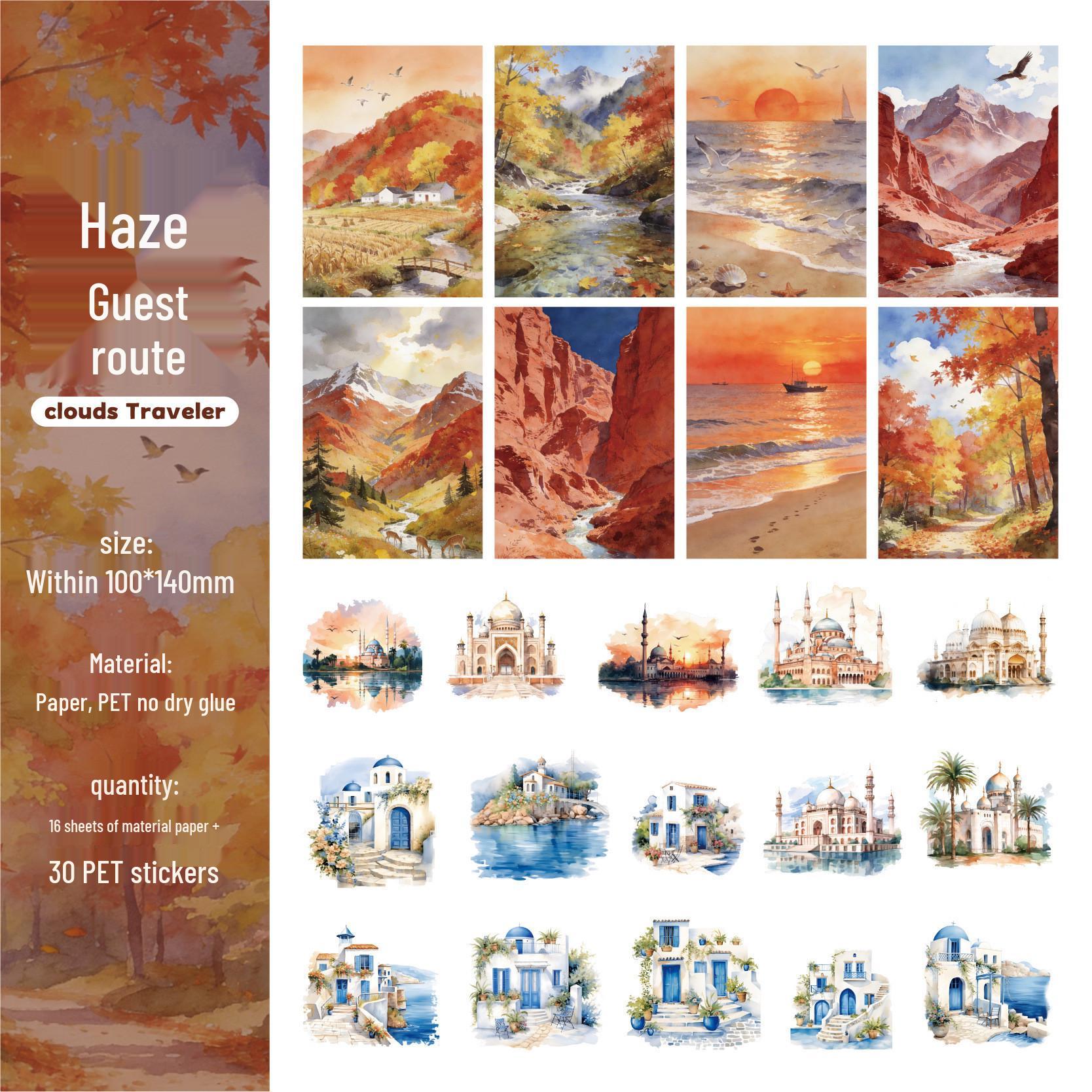 Retro European Landscape Collage Pack - Mountain & Field Theme (6 Types)
Retro European Landscape Collage Pack - Mountain & Field Theme (6 Types)