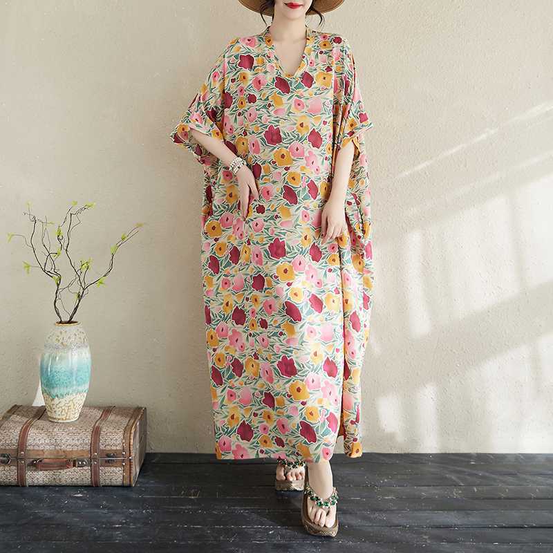 Реальный снимок летнего цвета отпуск стиль путешествия ретро длинное платье покрывающее мясо хлопковое и льняное платье One size
Реальный снимок летнего цвета отпуск стиль путешествия ретро длинное платье покрывающее мясо хлопковое и льняное платье One size