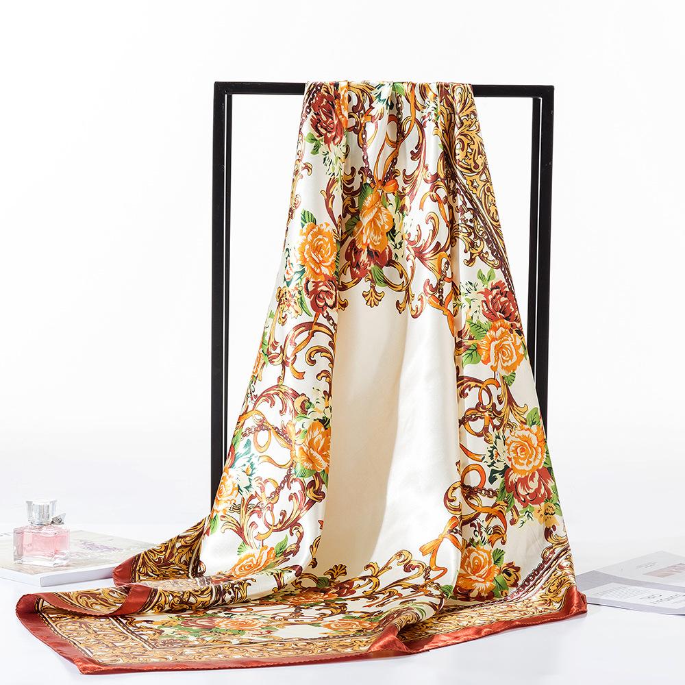 Satin Square Scarf Women S Scarf Autumn And Winter Versatile Satin Silk Scarf Casual Flower Print Large Shawl 90*90cm рожевий червоний колір
Satin Square Scarf Women S Scarf Autumn And Winter Versatile Satin Silk Scarf Casual Flower Print Large Shawl 90*90cm рожевий червоний колір