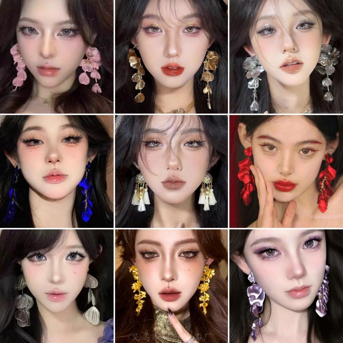 Rose petal earrings exaggerated fashion long fringed earrings women s high-end temperament versatile earrings
Rose petal earrings exaggerated fashion long fringed earrings women s high-end temperament versatile earrings
