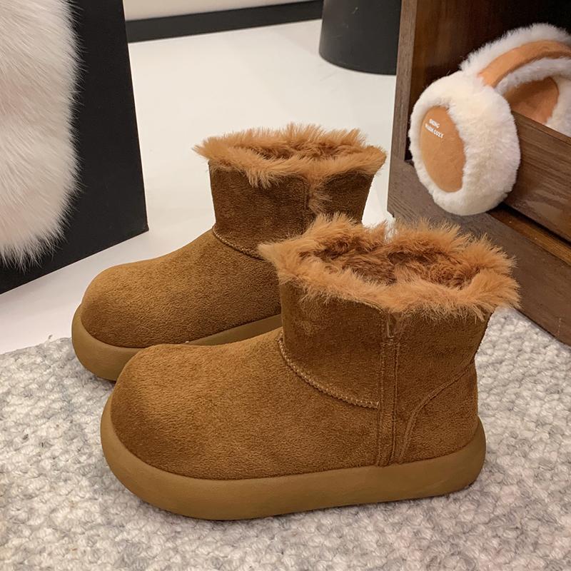 Ankle Boots for Women Flats Suede Platform Casual Shoes Fashion Snow Boots Comfort Warm Winter Sport Mujer Botas 40
Ankle Boots for Women Flats Suede Platform Casual Shoes Fashion Snow Boots Comfort Warm Winter Sport Mujer Botas 40