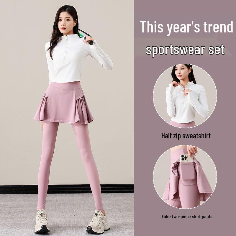 Women s Yoga & Badminton Skirt Pants - Autumn/Winter 2025 Fitness & Outdoor Run Outfit Large
Women s Yoga & Badminton Skirt Pants - Autumn/Winter 2025 Fitness & Outdoor Run Outfit Large