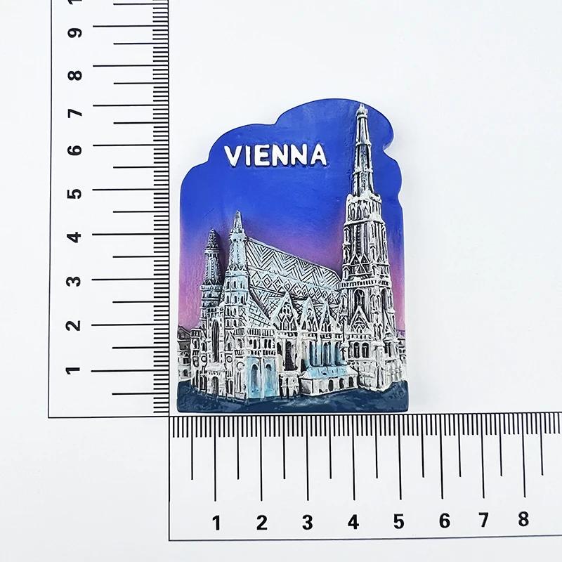 Austria Tourism Souvenirs Vienna Karlskirche Fridge Magnets The Clock Tower of Graz Fridge Stickers Home Decor Wedding Gifts
Austria Tourism Souvenirs Vienna Karlskirche Fridge Magnets The Clock Tower of Graz Fridge Stickers Home Decor Wedding Gifts