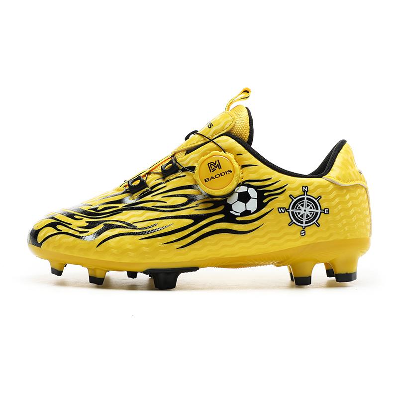 Kid s Football Shoes Are Lightweight Easy To Put on And Take Off with Rotating Buttons Long Spikes They Are Also Training Shoes Boys Football Shoes 28
Kid s Football Shoes Are Lightweight Easy To Put on And Take Off with Rotating Buttons Long Spikes They Are Also Training Shoes Boys Football Shoes 28
