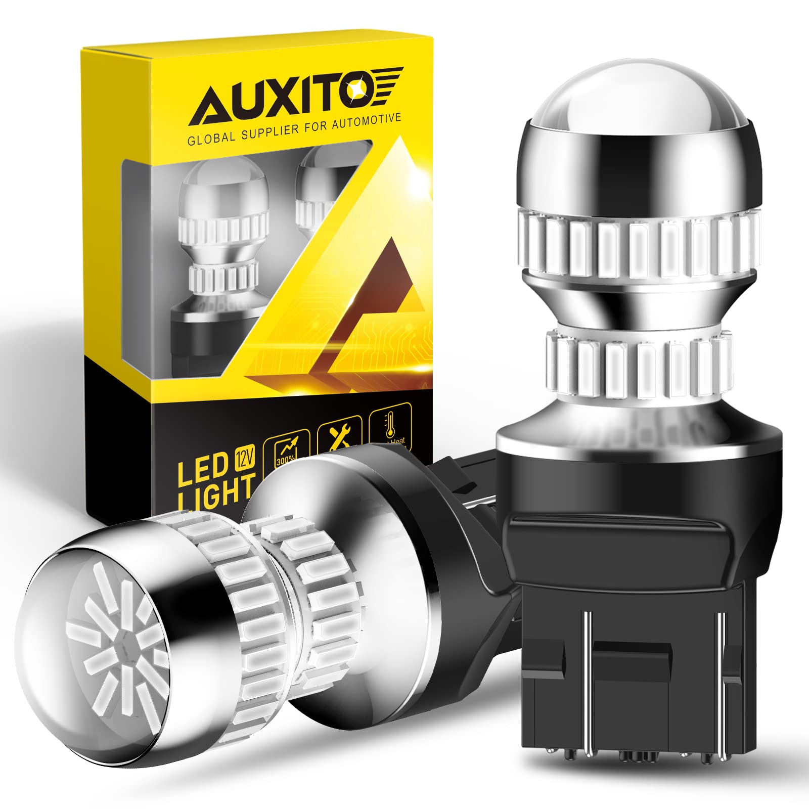 AUXITO T20 Двойная светодиодная лампа стоп-сигнала, задний фонарь, 4x ярче, красная, двойная, 12 В, совместимая с техосмотром автомобиля, набор из 2 светодиодных ламп
AUXITO T20 Двойная светодиодная лампа стоп-сигнала, задний фонарь, 4x ярче, красная, двойная, 12 В, совместимая с техосмотром автомобиля, набор из 2 светодиодных ламп