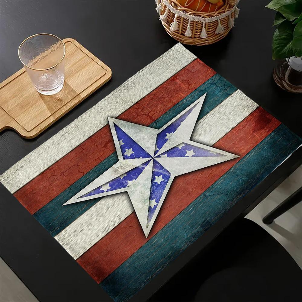 4PC Western Stars Placemats for Dining Table Autumn Thanksgiving Seasonal Holiday Decoration Rustic Washable Table Mats 30x45cm-4PC
4PC Western Stars Placemats for Dining Table Autumn Thanksgiving Seasonal Holiday Decoration Rustic Washable Table Mats 30x45cm-4PC