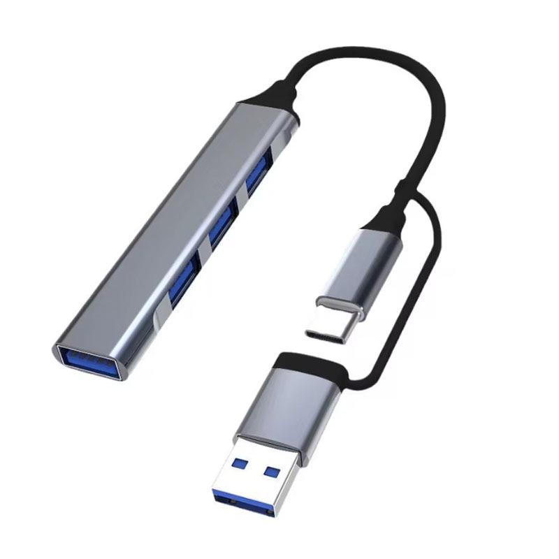 Док-станция расширения USB 3.0 с 7 портами из алюминиевого сплава и двумя портами USB/Type-C
Док-станция расширения USB 3.0 с 7 портами из алюминиевого сплава и двумя портами USB/Type-C