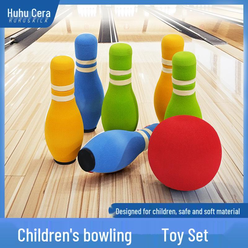 Kids Bowling Set: Indoor/Outdoor Educational Sports Toy for Early Development and Parent-Child Fun Ball Diameter 12.5 cm
Kids Bowling Set: Indoor/Outdoor Educational Sports Toy for Early Development and Parent-Child Fun Ball Diameter 12.5 cm