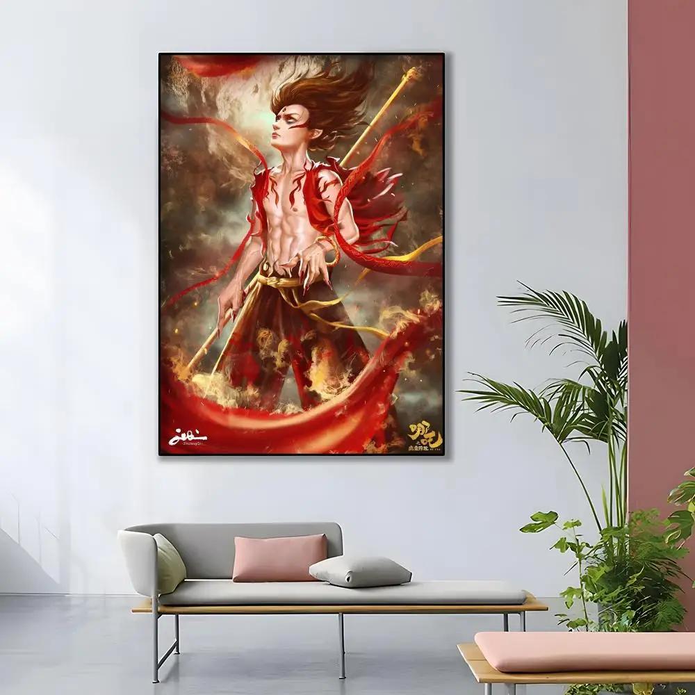 Poster Wall Art Printing Waterproof Myth Anima N_Nezha Home Living Chinese Bed Room Bar Aesthetic Decor 21X30CMNo Framed
Poster Wall Art Printing Waterproof Myth Anima N_Nezha Home Living Chinese Bed Room Bar Aesthetic Decor 21X30CMNo Framed