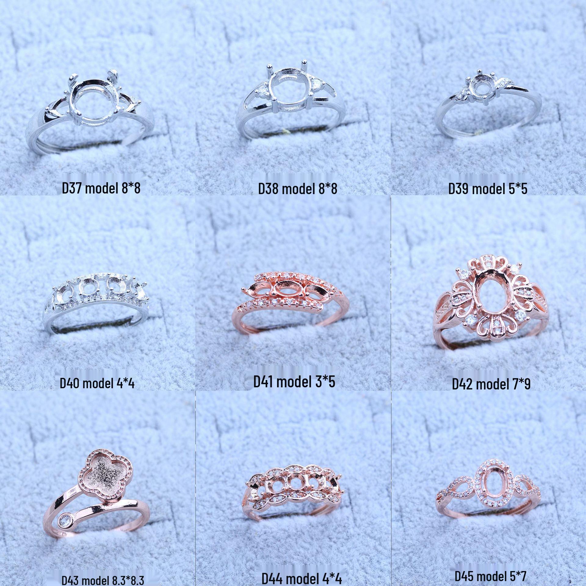 Gold-Plated 925 Sterling Silver Jade Settings: 5x7, 4x4, 83x83, 7x9, 8x8, 5x5 Adjustable Opening
Gold-Plated 925 Sterling Silver Jade Settings: 5x7, 4x4, 83x83, 7x9, 8x8, 5x5 Adjustable Opening