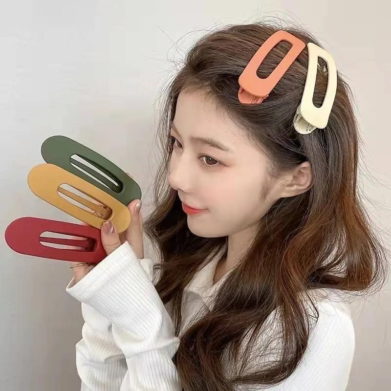 Korean Large BB Clip Simple Solid Color Seamless Hair Clip for Women Fashion Duckbill Clip Hairpin Girl Hair Accessories
Korean Large BB Clip Simple Solid Color Seamless Hair Clip for Women Fashion Duckbill Clip Hairpin Girl Hair Accessories