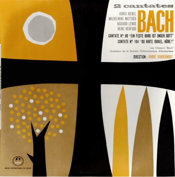 LP Record BACH 2 Cantates M2240 Guilde Internat France Classical Used
LP Record BACH 2 Cantates M2240 Guilde Internat France Classical Used