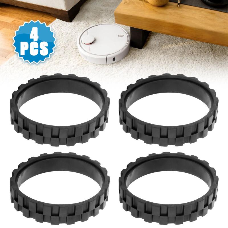4 шт. Противоскользящие шины Запасные части, совместимые для Irobot Roomba Wheel Series 500, 600, 700, 800, 900 I7
4 шт. Противоскользящие шины Запасные части, совместимые для Irobot Roomba Wheel Series 500, 600, 700, 800, 900 I7