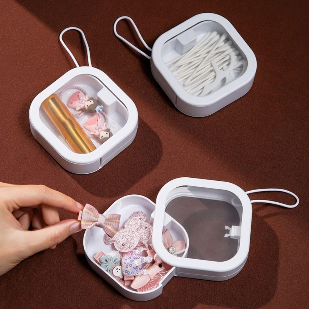 ABS Hair Tie Organizer Portable Toothpick Box New Desktop Storage Box Household рожевий
ABS Hair Tie Organizer Portable Toothpick Box New Desktop Storage Box Household рожевий