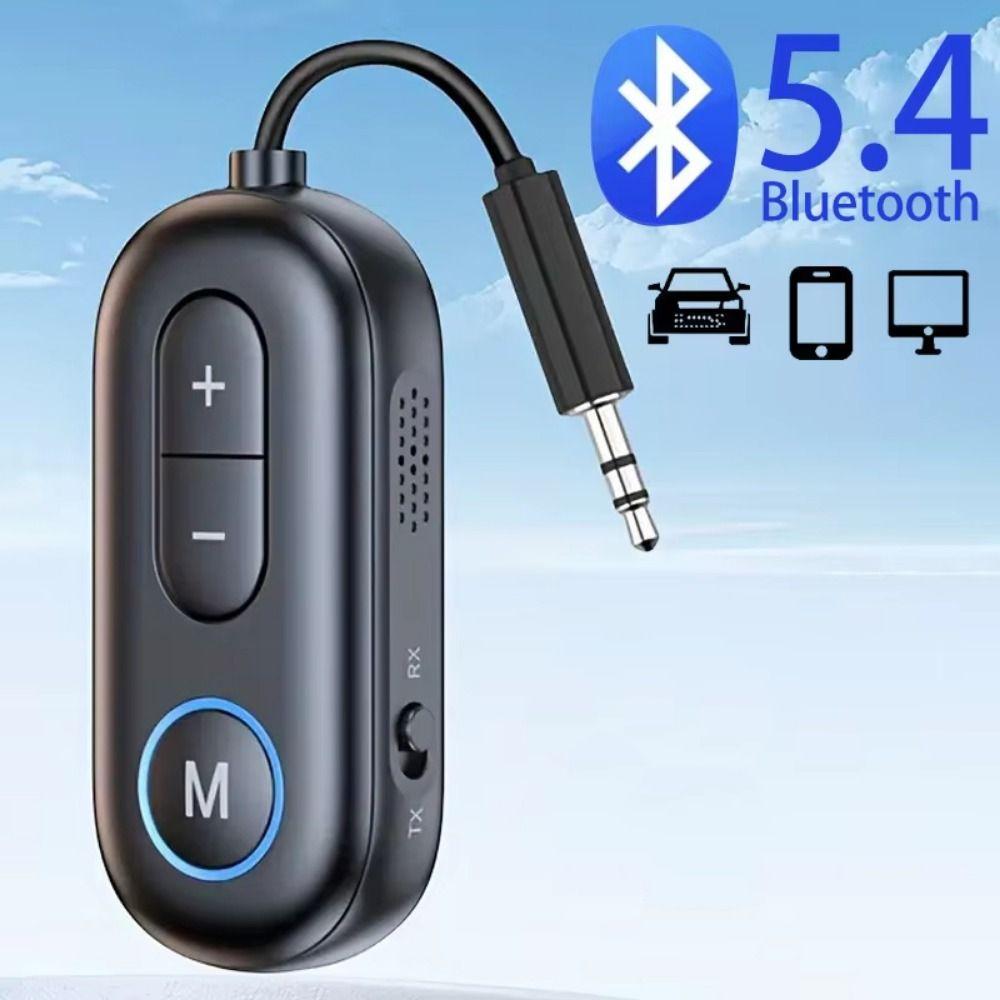 Mini Bluetooth 5.4 Receiver Transmitter 3.5mm AUX Audio Transmitter Receiver Cell Phone чорний
Mini Bluetooth 5.4 Receiver Transmitter 3.5mm AUX Audio Transmitter Receiver Cell Phone чорний