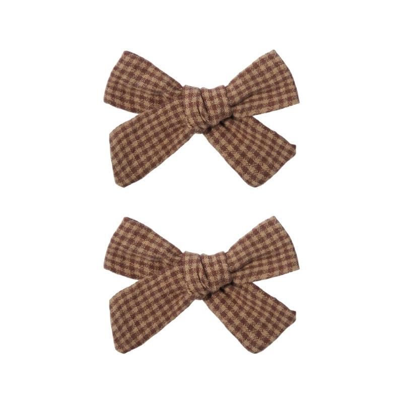 Handmade Bowknot Hair Clip For Kids Little Girl Fabric Wrapped Barrettes Comfortable Daily Wear Party Accessory 2PCS
Handmade Bowknot Hair Clip For Kids Little Girl Fabric Wrapped Barrettes Comfortable Daily Wear Party Accessory 2PCS