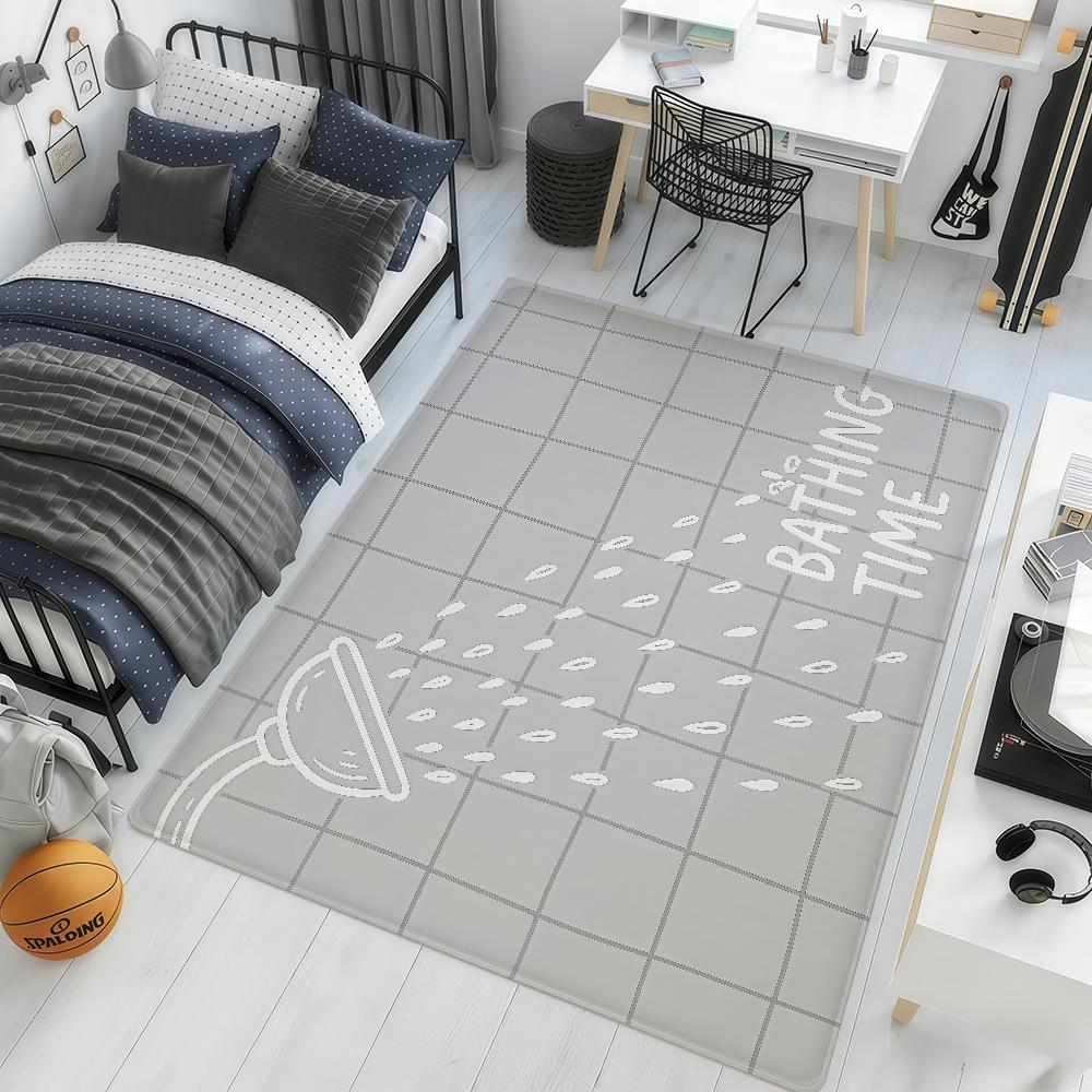 fashion Modern Grid Line Bath Art hogar Bedside Rug Kitchen Bath Floor Mat Hallway Balcony Carpet Entrance Doormat Decor Home 40cm x 60cm
fashion Modern Grid Line Bath Art hogar Bedside Rug Kitchen Bath Floor Mat Hallway Balcony Carpet Entrance Doormat Decor Home 40cm x 60cm