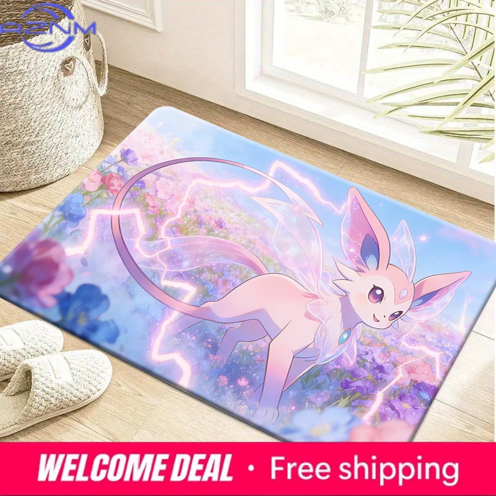 Espeon with Magical Lightning and Flowers Print Non-slip Doormat, Soft Absorbent Floor Rug for Home Decor 40cm x 60cm
Espeon with Magical Lightning and Flowers Print Non-slip Doormat, Soft Absorbent Floor Rug for Home Decor 40cm x 60cm