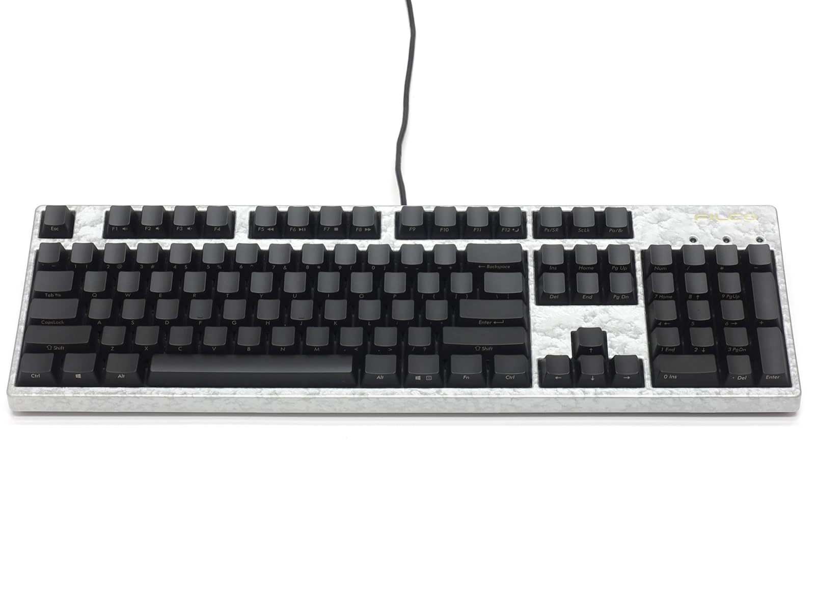 FILCO Majestouch 3 NINJA Lacquer steamed silver cloud model CHERRY MX Brown axis English layout 104 keys Front printing USB wired connection PBT
FILCO Majestouch 3 NINJA Lacquer steamed silver cloud model CHERRY MX Brown axis English layout 104 keys Front printing USB wired connection PBT