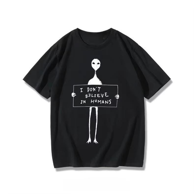HOT SALE I Don t Believe in Humans Graphic Print Autumn Cotton Men s and Women s T-shirt Short Sleeve Street Fashion Trend Tee 4XL
HOT SALE I Don t Believe in Humans Graphic Print Autumn Cotton Men s and Women s T-shirt Short Sleeve Street Fashion Trend Tee 4XL