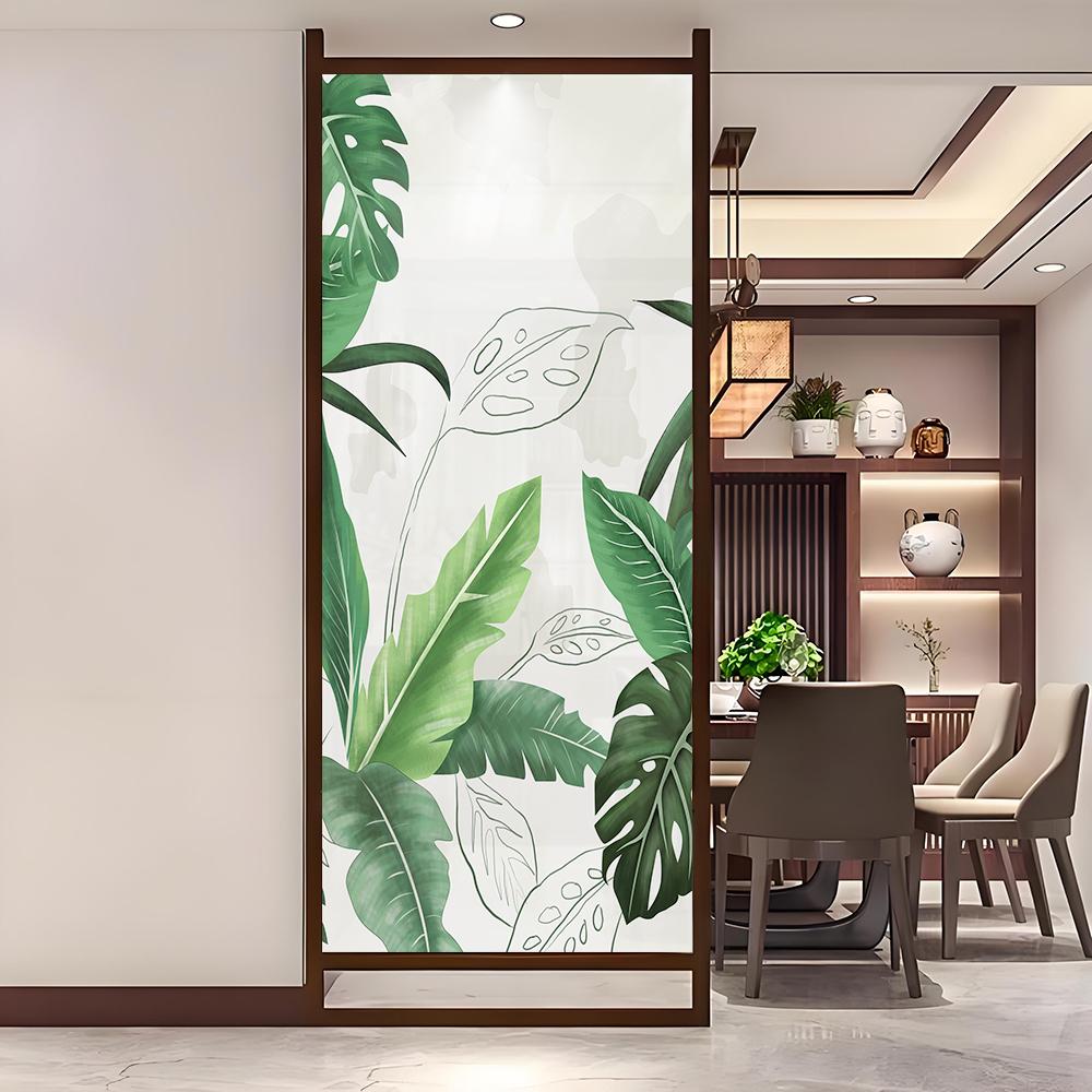 Privacy Window Film Flower and Leaves Decorative Static Cling Window Film Stained Glass Window Sticker for Home Decor 28 (as the picture,40x100cm WxH)
Privacy Window Film Flower and Leaves Decorative Static Cling Window Film Stained Glass Window Sticker for Home Decor 28 (as the picture,40x100cm WxH)