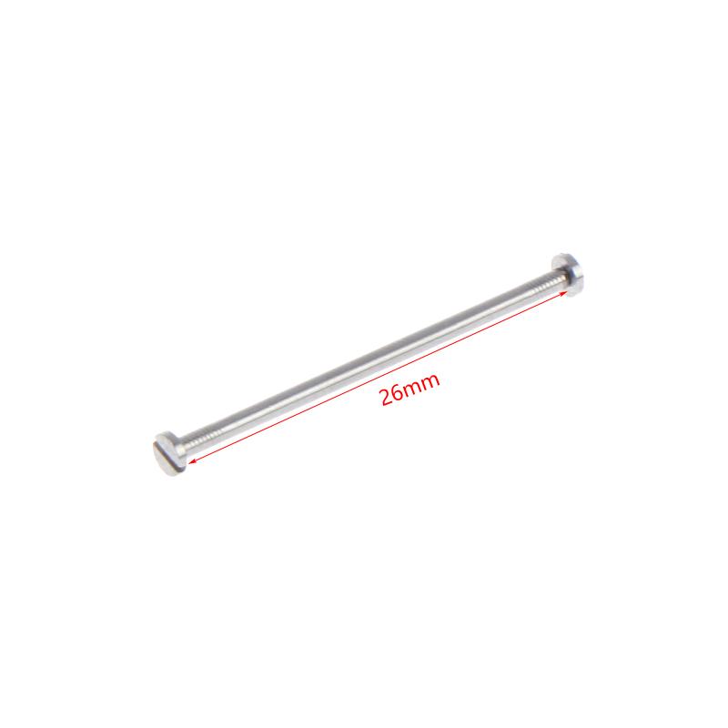 1.2Mm Thick Steel Color Watch Case Lug Link T-Bar With Stud And Screw 2.5Mm Cap For Tungsten Steel Ceramic Watch Bracelet 26mm
1.2Mm Thick Steel Color Watch Case Lug Link T-Bar With Stud And Screw 2.5Mm Cap For Tungsten Steel Ceramic Watch Bracelet 26mm