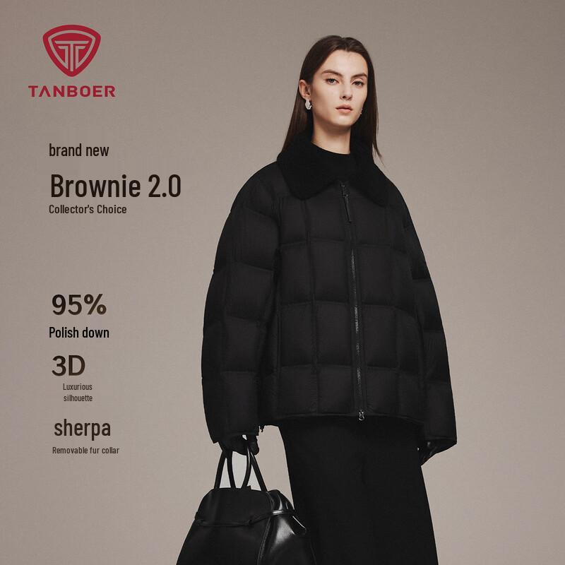 Tanbor Women s Short Loose Down Jacket with Detachable Faux Shearling Collar S (160cm)
Tanbor Women s Short Loose Down Jacket with Detachable Faux Shearling Collar S (160cm)