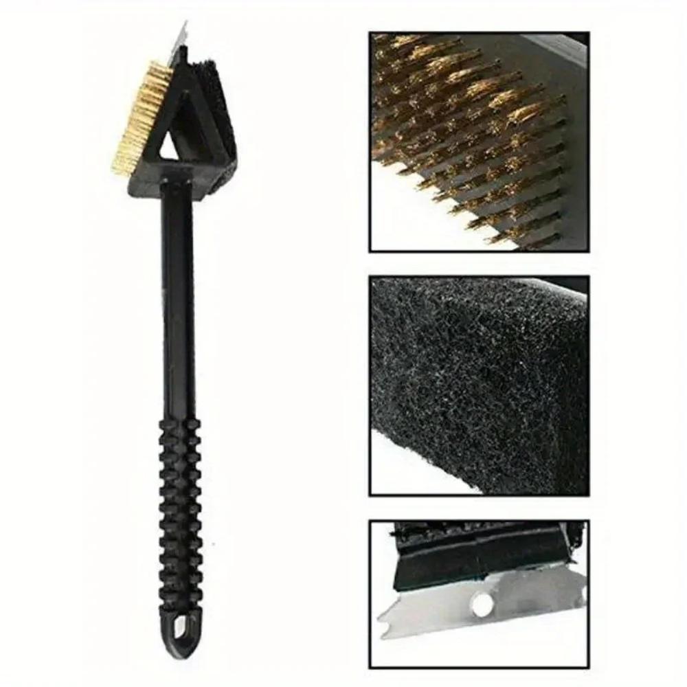 1pc 3 In 1 Corner Copper Wire Brush Barbecue Grill Oven Cleaning Bbq Brush Copper Wire Sponge Shovel Long Handle
1pc 3 In 1 Corner Copper Wire Brush Barbecue Grill Oven Cleaning Bbq Brush Copper Wire Sponge Shovel Long Handle