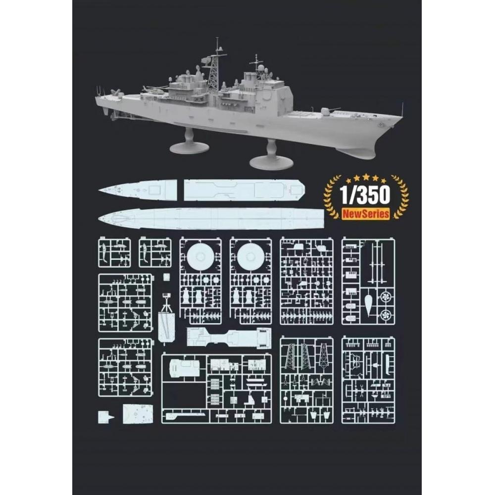 Unbranded 1 350 Guided Missile Cruiser Model Uss Capens Cg 63 Ticonderoga Class
Unbranded 1 350 Guided Missile Cruiser Model Uss Capens Cg 63 Ticonderoga Class
