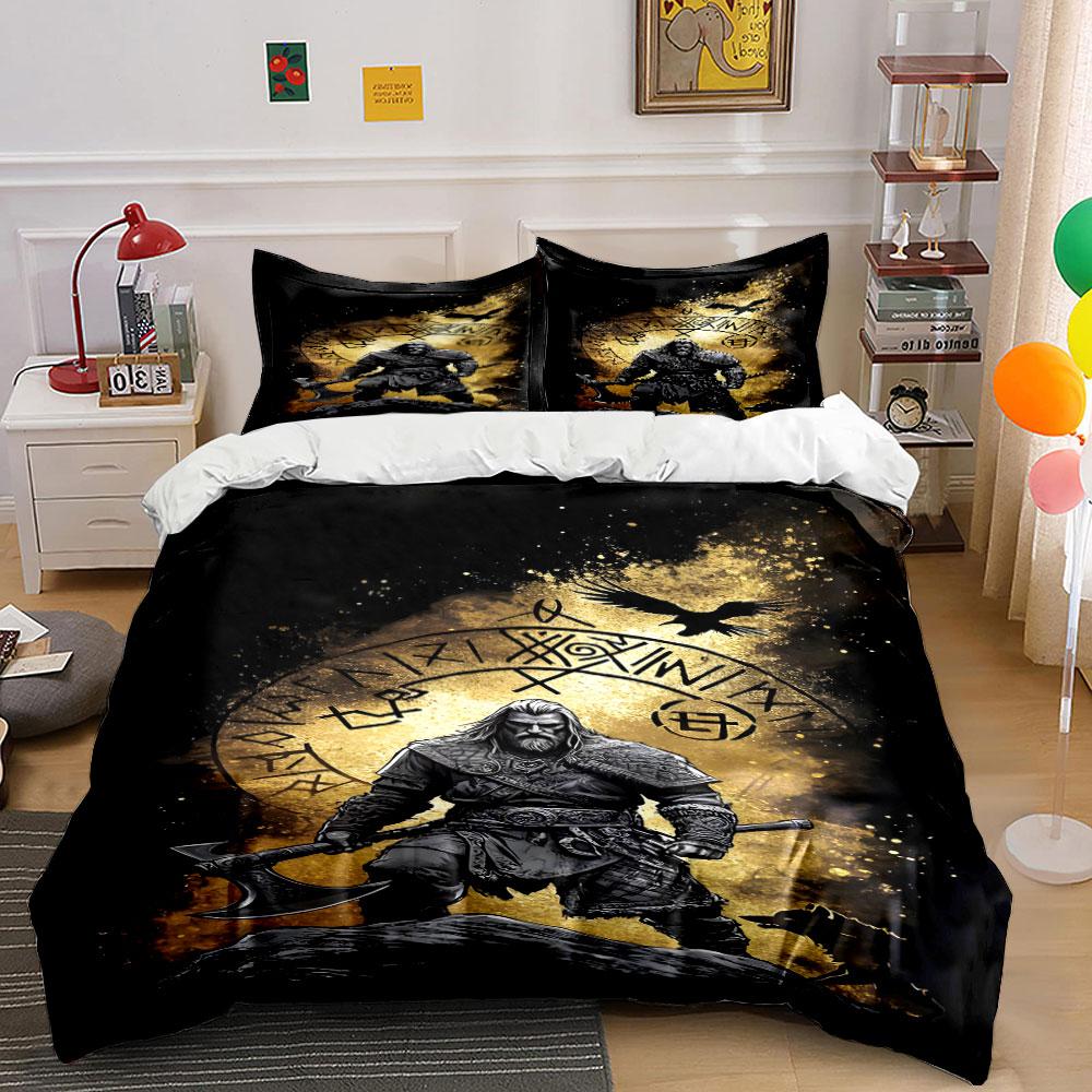 Warrior, raven, runes circle. Bedding sets Duvet cover sets Duvet covers Pillowcases(1 * Duvet Cover 2 * Pillowcases, without duvet insert) 135x200cm
Warrior, raven, runes circle. Bedding sets Duvet cover sets Duvet covers Pillowcases(1 * Duvet Cover 2 * Pillowcases, without duvet insert) 135x200cm