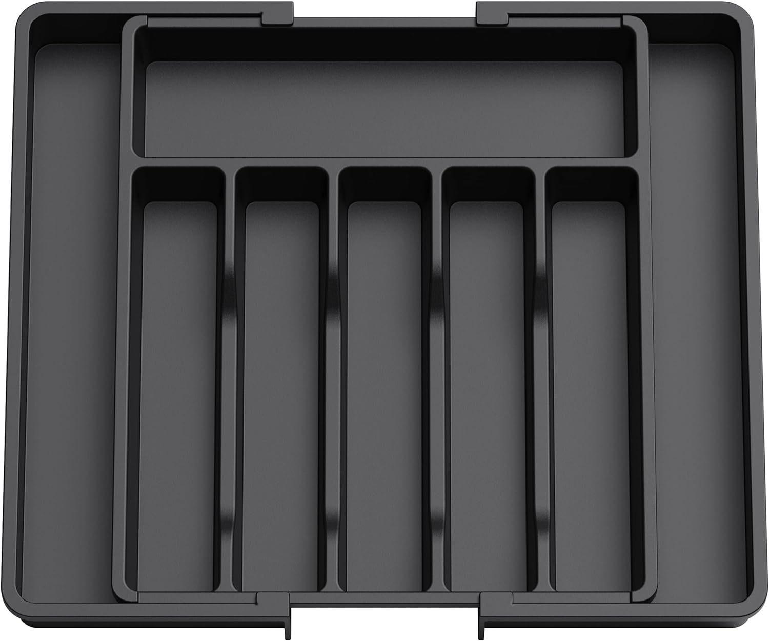 Expandable Utensils Tray Kitchen Drawer Organizer Cutlery Storage Box Knife Holder Plastic Tray Fork Spoon Divider Box Tableware чёрный
Expandable Utensils Tray Kitchen Drawer Organizer Cutlery Storage Box Knife Holder Plastic Tray Fork Spoon Divider Box Tableware чёрный