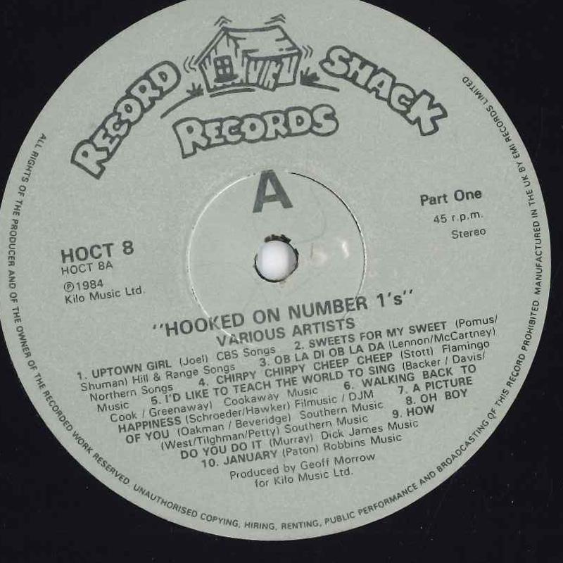12inch Record VARIOUS - Hooked On Number 1 s HOCT8 RECORD SHACK RE 1984 UK Rock Used
12inch Record VARIOUS - Hooked On Number 1 s HOCT8 RECORD SHACK RE 1984 UK Rock Used
