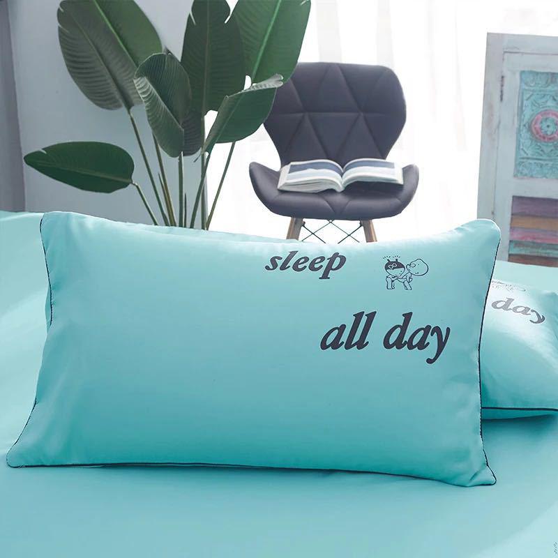 Pure Cotton Solid Color Pillowcase Set (Pair) - 48x74cm, Ideal for Dormitory and Home. 48x74 cm
Pure Cotton Solid Color Pillowcase Set (Pair) - 48x74cm, Ideal for Dormitory and Home. 48x74 cm