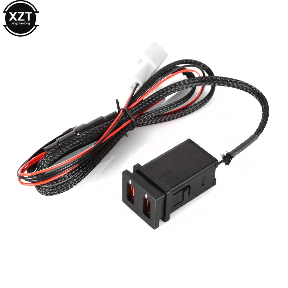 Автомобильное зарядное устройство Qc3.0 для быстрой зарядки USB-адаптер для зарядки Toyota Corolla RAV4 Prado FRONTLANDER 2018 2019 2020 2021
Автомобильное зарядное устройство Qc3.0 для быстрой зарядки USB-адаптер для зарядки Toyota Corolla RAV4 Prado FRONTLANDER 2018 2019 2020 2021