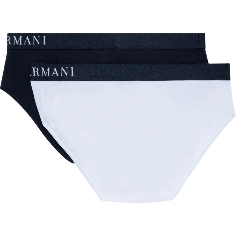 Emporio Armani FW24 Logo Jacquard Boxer Briefs Two-Pack Men underwear White Navy-Blue 111733-4F733-10410 L
Emporio Armani FW24 Logo Jacquard Boxer Briefs Two-Pack Men underwear White Navy-Blue 111733-4F733-10410 L