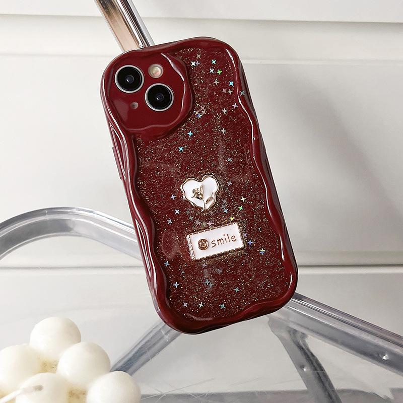 Блискучий чохол для мобільного телефону з паєтками у вигляді зірок для IPhone17promax, всебічний захист від падінь для Apple 16, Love Rose For iPhone 17Promax
Блискучий чохол для мобільного телефону з паєтками у вигляді зірок для IPhone17promax, всебічний захист від падінь для Apple 16, Love Rose For iPhone 17Promax