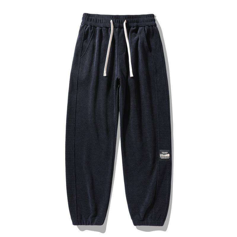 Men s Casual Pants In Autumn New Style Loose Ties Teenager Hoodies Corduroy Men s Pants Spring and Autumn M
Men s Casual Pants In Autumn New Style Loose Ties Teenager Hoodies Corduroy Men s Pants Spring and Autumn M