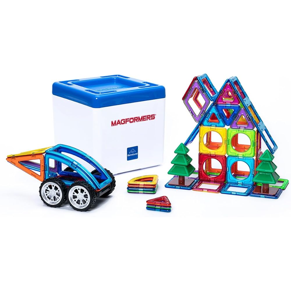 BorneLund MAGFORMERS Discovery Box 71 Pieces with Activity Book Magnetic Building Blocks Educational Toy
BorneLund MAGFORMERS Discovery Box 71 Pieces with Activity Book Magnetic Building Blocks Educational Toy