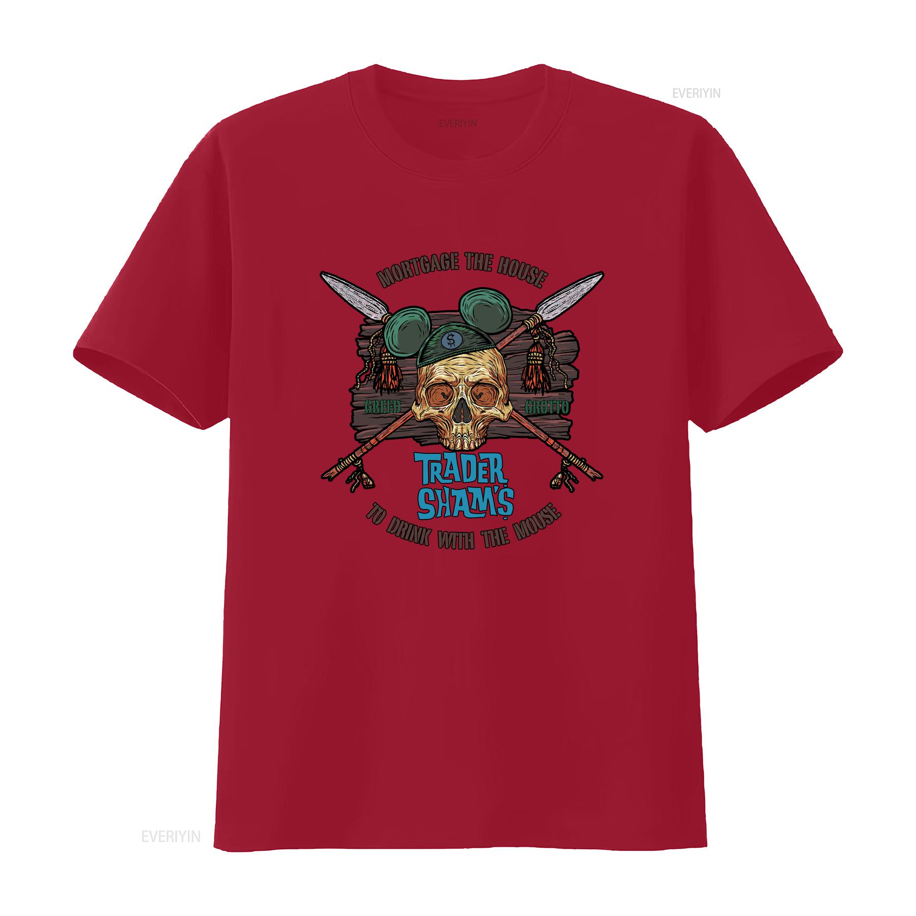 Trader Shams Tiki Bar Parody T Shirt vintage Washed Comfortable Soft Breathable homme Stretched fashion streetwear S
Trader Shams Tiki Bar Parody T Shirt vintage Washed Comfortable Soft Breathable homme Stretched fashion streetwear S