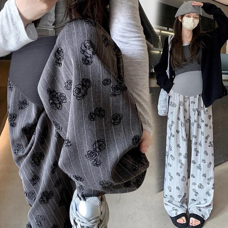 2025 High Waist Maternity Pants: Striped, Rose Print, Wide Leg, Floor Length, Spring/Summer Comfort M
2025 High Waist Maternity Pants: Striped, Rose Print, Wide Leg, Floor Length, Spring/Summer Comfort M