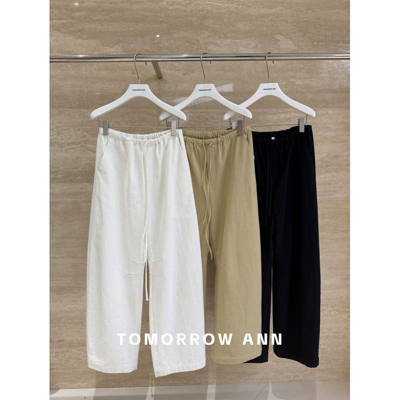 Tomorrow Ann Work Clothing Long-Staple Cotton Drawstring Elastic Waist Loose Pants Casual Pants Women s 2025 Autumn Straight-leg Wide Pants Khaki S
Tomorrow Ann Work Clothing Long-Staple Cotton Drawstring Elastic Waist Loose Pants Casual Pants Women s 2025 Autumn Straight-leg Wide Pants Khaki S